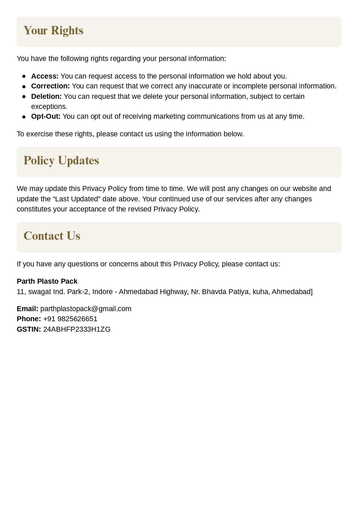 Privacy Policy Image